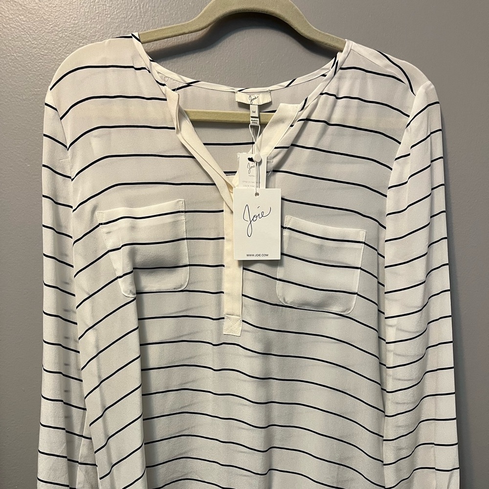 Joie new with tags button shirt medium
